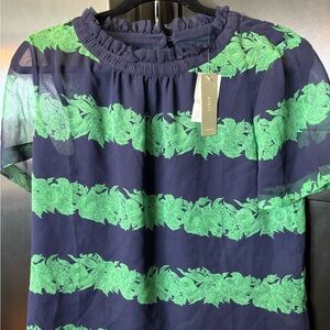 J Crew Floral Top